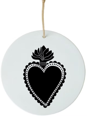 Médaillon 8 cm Exvoto doré