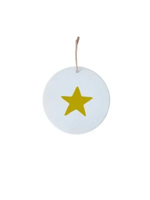 Médaillon 4 cm Étoile