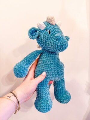 Dino - Peluche au crochet
