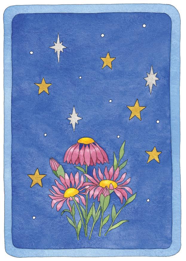 Carte Tarot étoiles