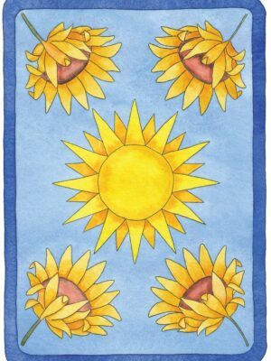 Carte Tarot soleil