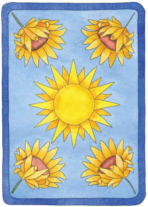 Carte Tarot soleil