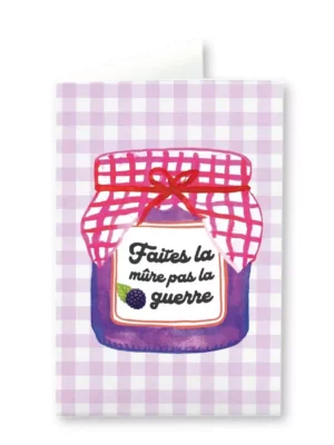 Carte double Faites la Mûre