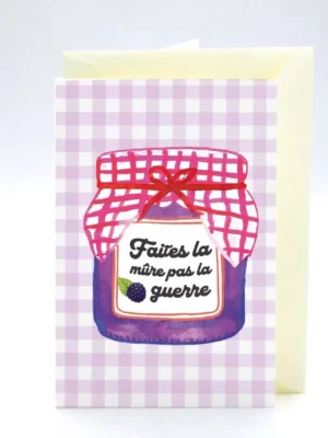 Carte double Faites la Mûre