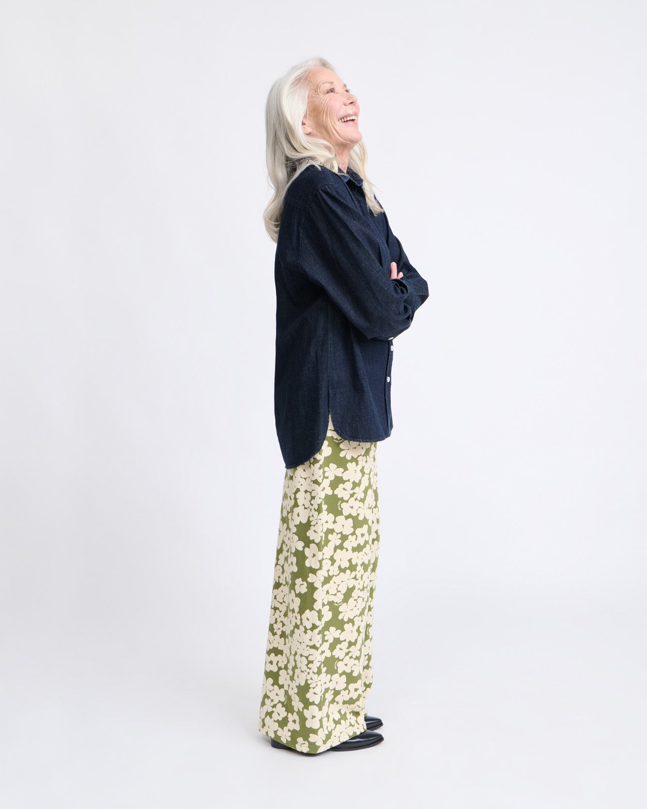 Le pantalon Pauline - Fleurs sauvages – Image 4
