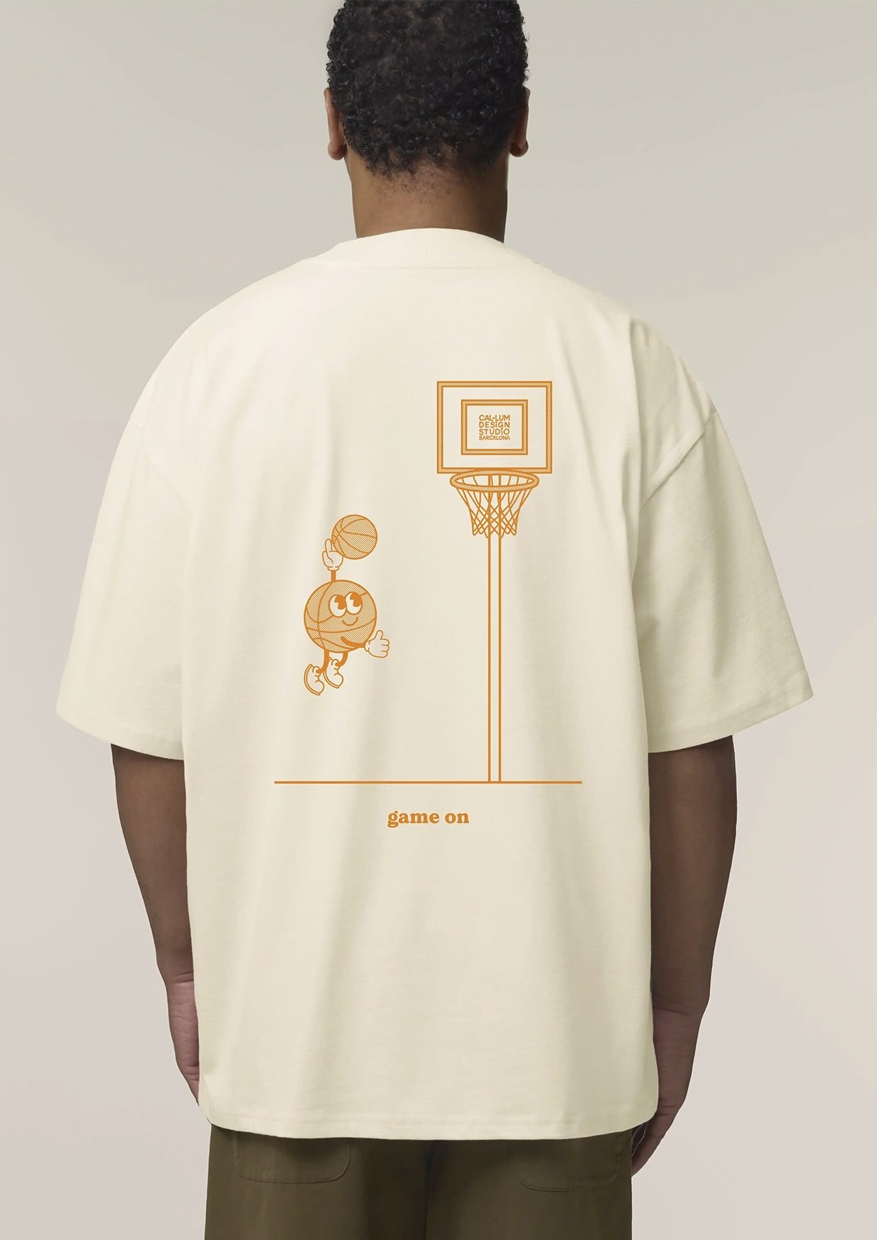 T-shirt Oversize Game On