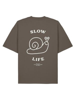 T-shirt Oversize Slow Life