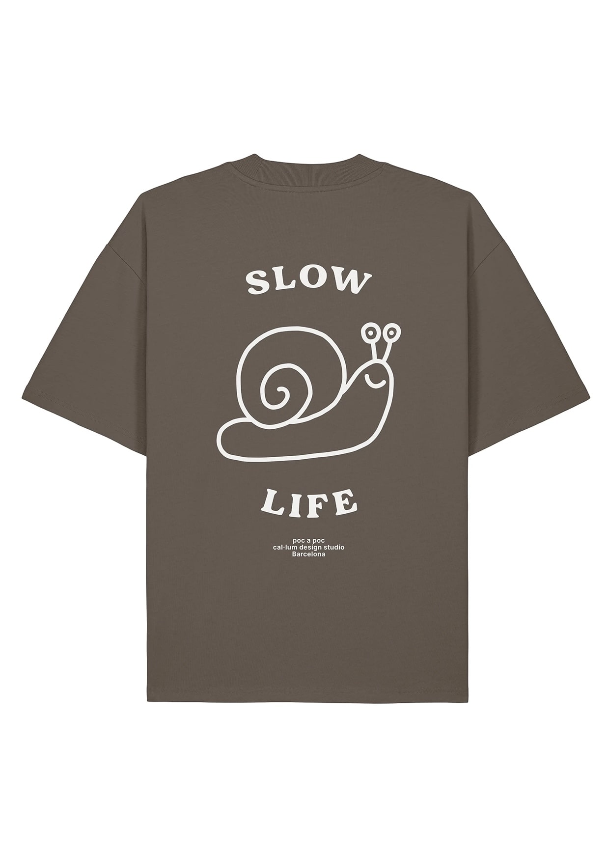 T-shirt Oversize Slow Life
