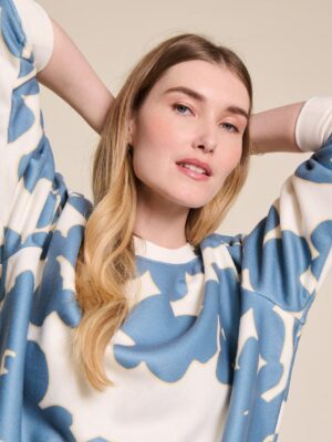 Le sweat Scarlett - Fleurs du lac