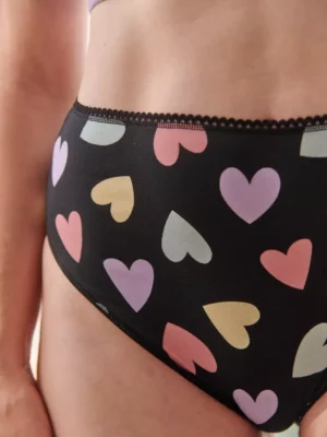 Culotte Taille Haute Big Love noir