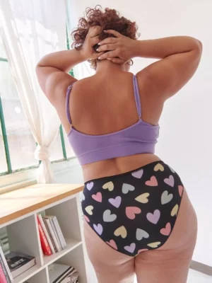 Culotte Taille Haute Big Love noir