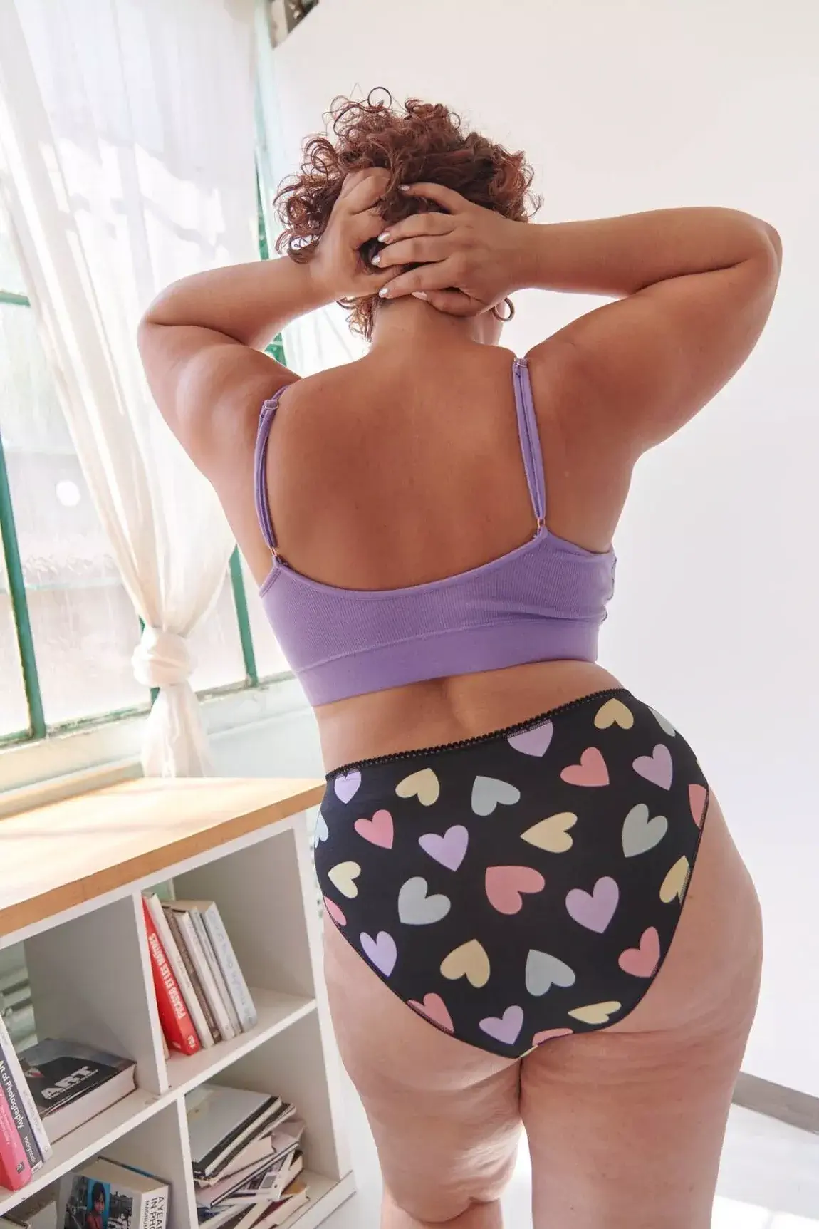 Culotte Taille Haute Big Love noir – Image 2