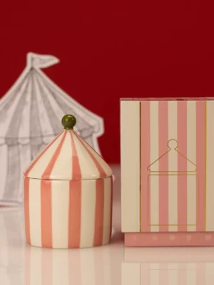 Bougie cirque - Rose