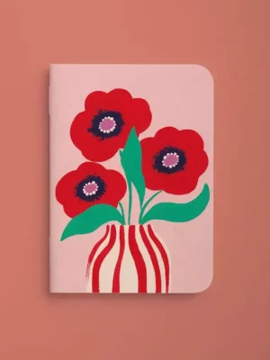 Carnet de poche - Coquelicots