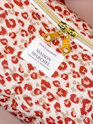 Trousse magique si pratique - Léopard rose