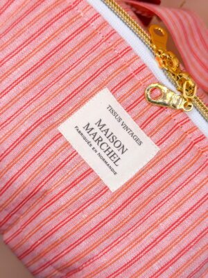 Trousse magique si pratique - Rayures roses