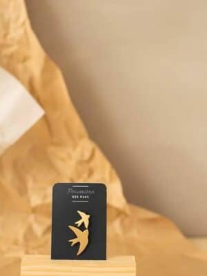 Pin's Duo hirondelles