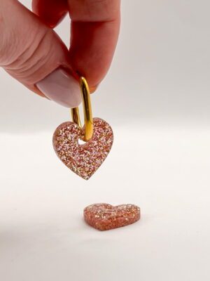 Recharges - BO Coeur - Rose fin