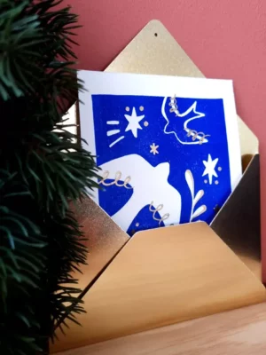 Grande enveloppe en laiton