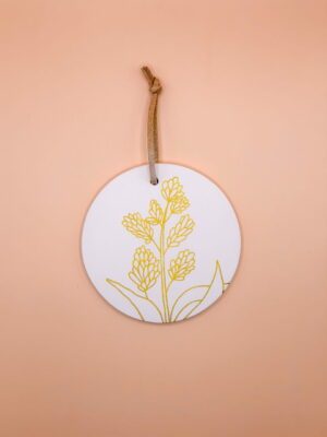 Médaillon 8 cm Muscari