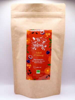 Thé Soleil d’Oolong – Figue – 100g