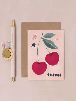 Mini carte - Cerises