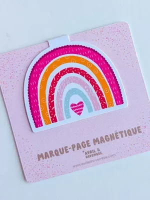 Marque-Page Magnétique – Arc coloré