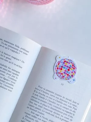 Marque-Page Magnétique – Boule a facettes