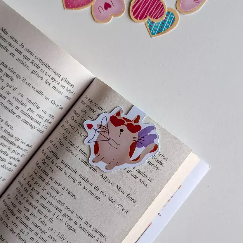 Marque-Page Magnétique – Chatpidon – Image 2