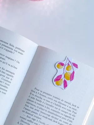 Marque-Page Magnétique – Citrons & Dolce vita