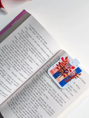 Marque-Page Magnétique – Livres et feuillages