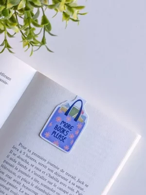 Marque-Page Magnétique – More books please