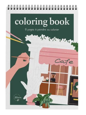 Coloring book - Boutiques A4