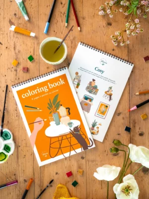 Coloring book - Cosy A4