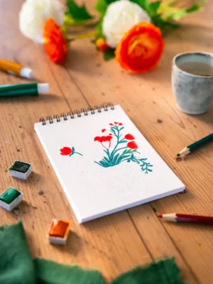Coloring book - Bloom A6