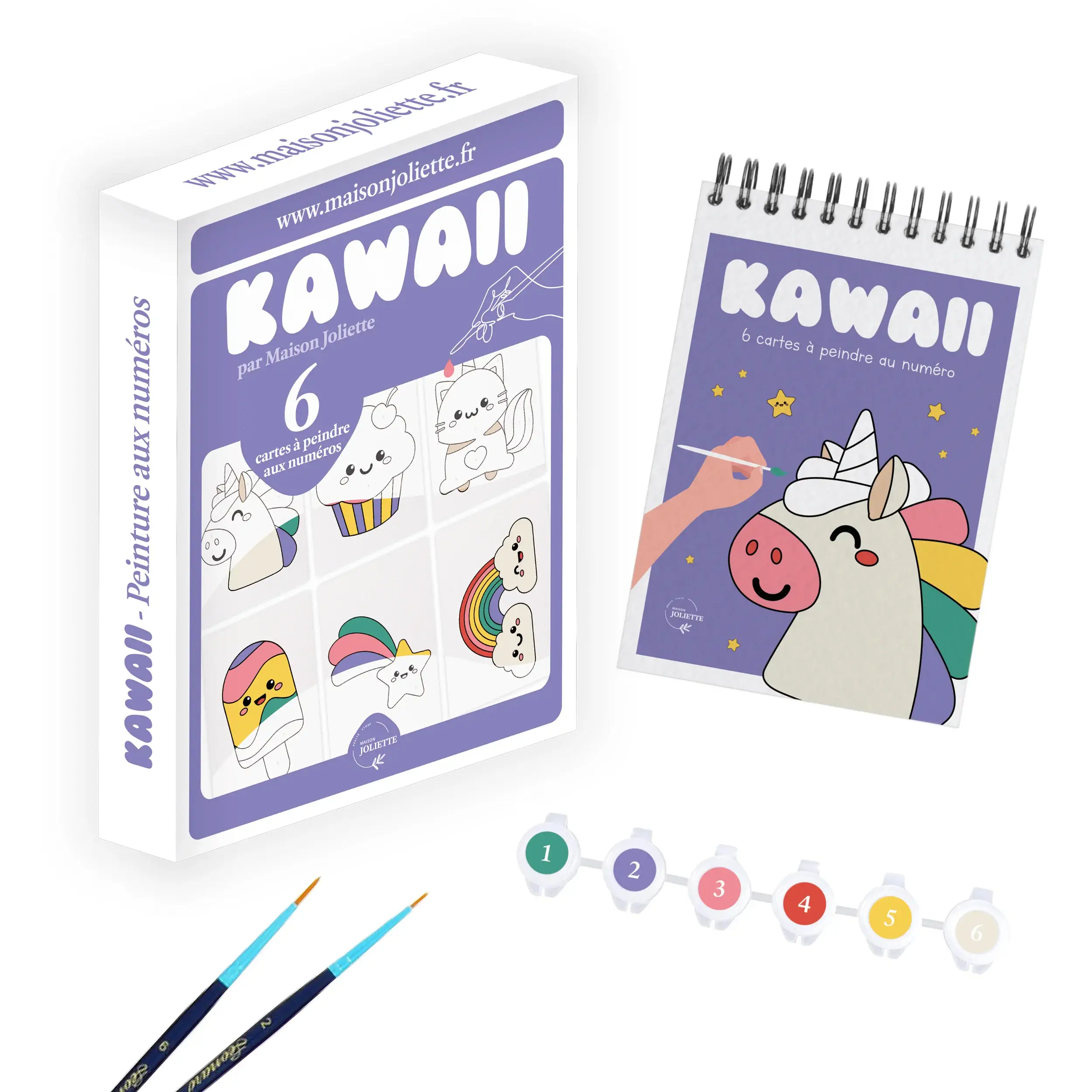 Peinture aux numéros - Kawaii