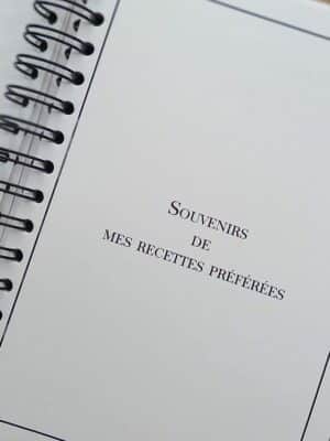 Carnet de recettes Figue