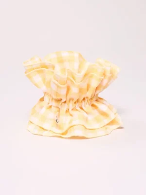 Maxi chouchou - Vichy jaune