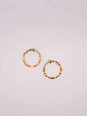 Anneaux créoles clips