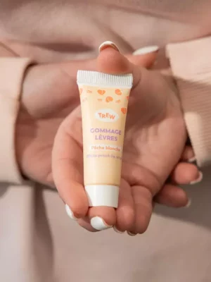 Gommage lèvres - Pêche Blanche