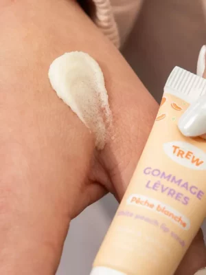 Gommage lèvres - Pêche Blanche