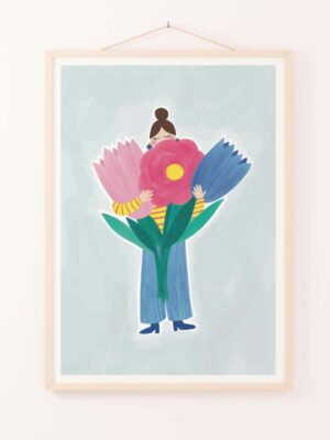 Affiche - A4 - Big bouquet