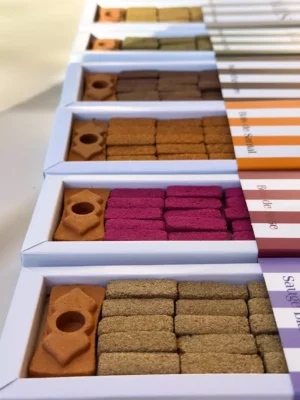 Briques d'encens naturels