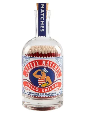 Bouteille d'allumettes - Bonjour Marin