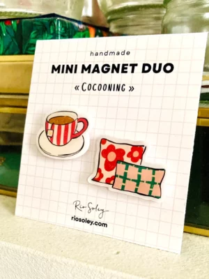 Mini aimants - Cocooning