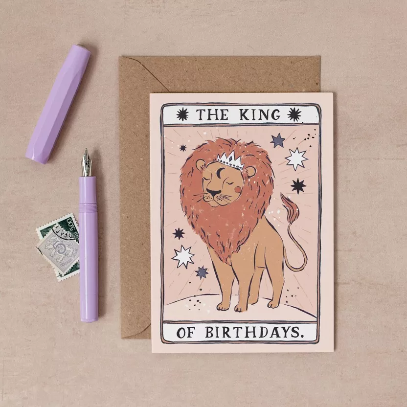 Carte - Happy Birthday - Le roi