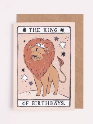 Carte - Happy Birthday - Le roi