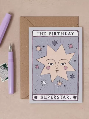 Carte - Happy Birthday - Tarot Superstar