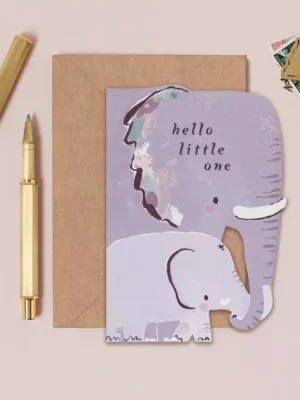 Carte - Bébé éléphant