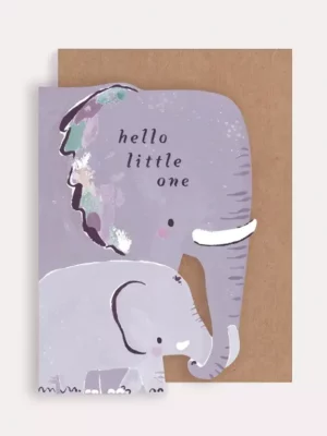 Carte - Bébé éléphant